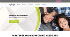 Desktop Screenshot of myloan.com.au